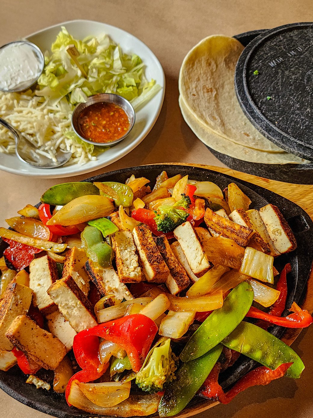 PLANT BASED FAJITAS
