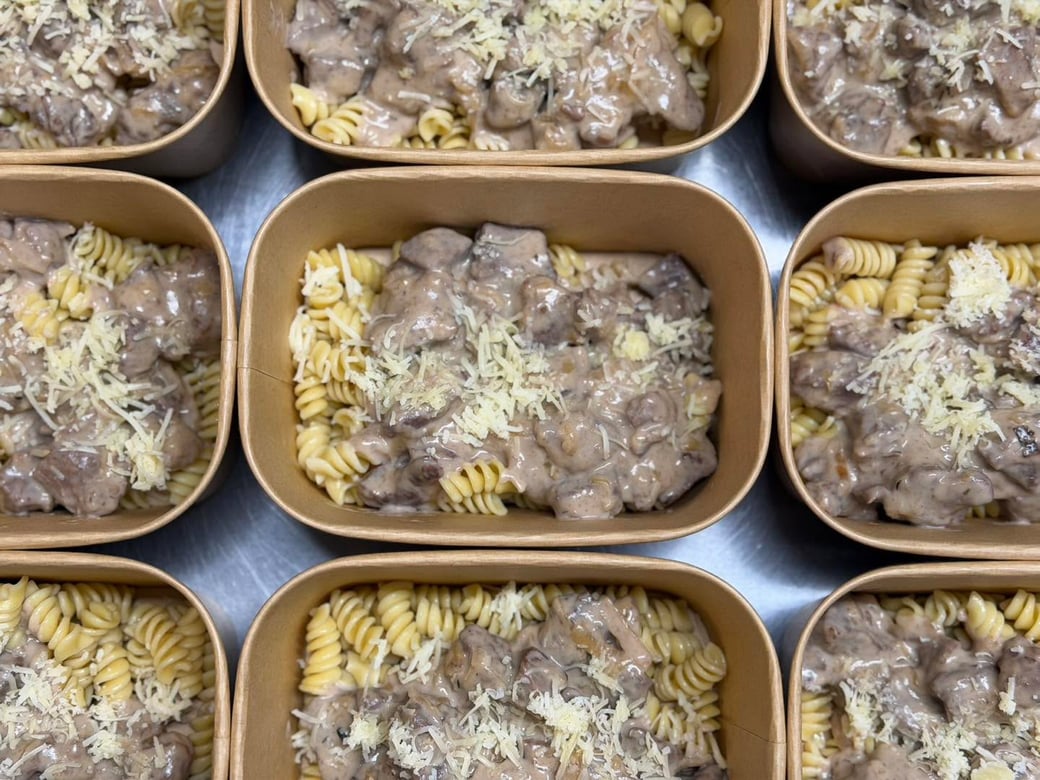 French onion beef pasta