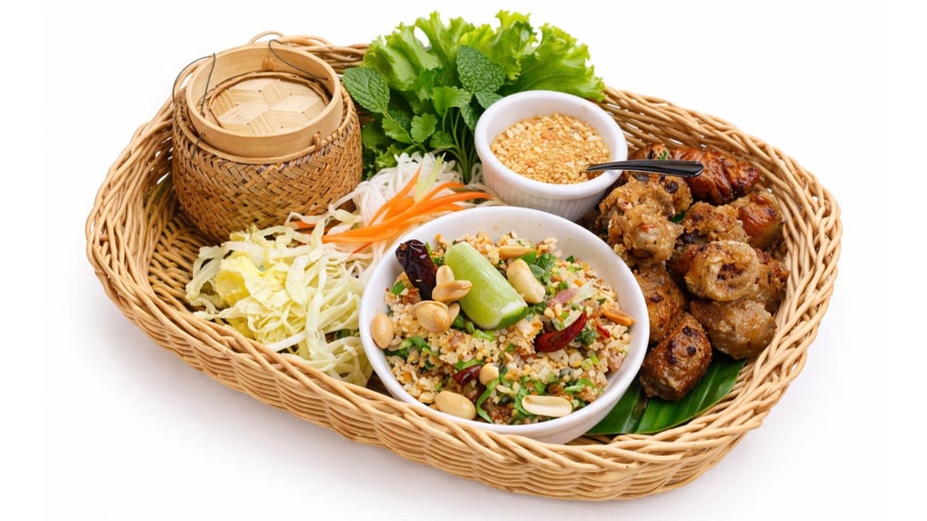 Lao Appetizer Platter