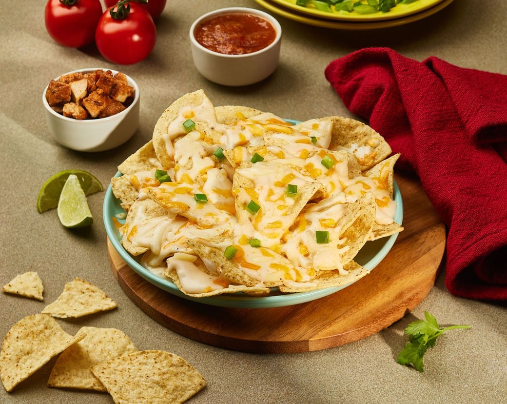 Double Cheese Mini Nachos