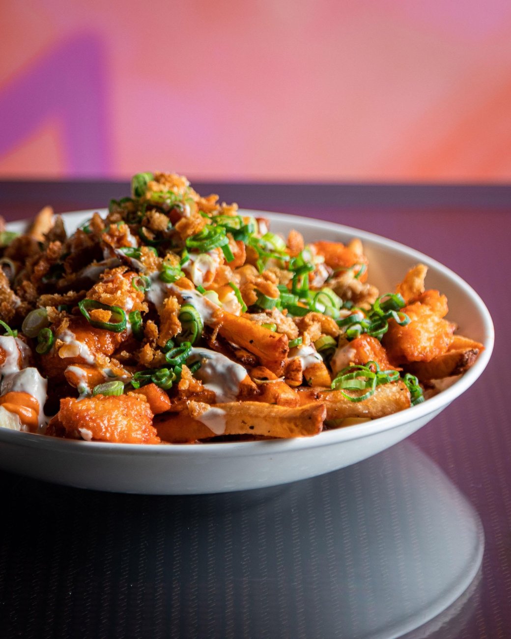 Buffalo Chicken Poutine