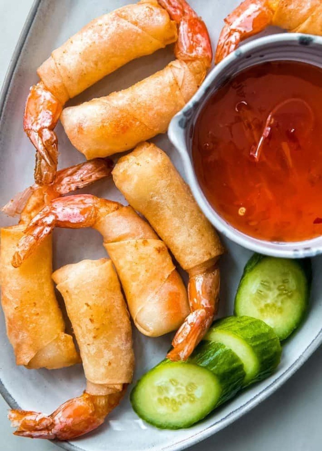 Shrimp in a blanket