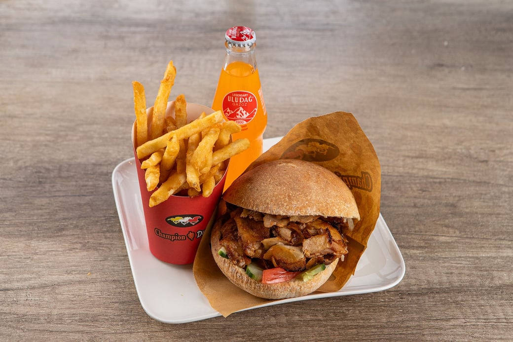 Chicken Döner Sandwich Combo