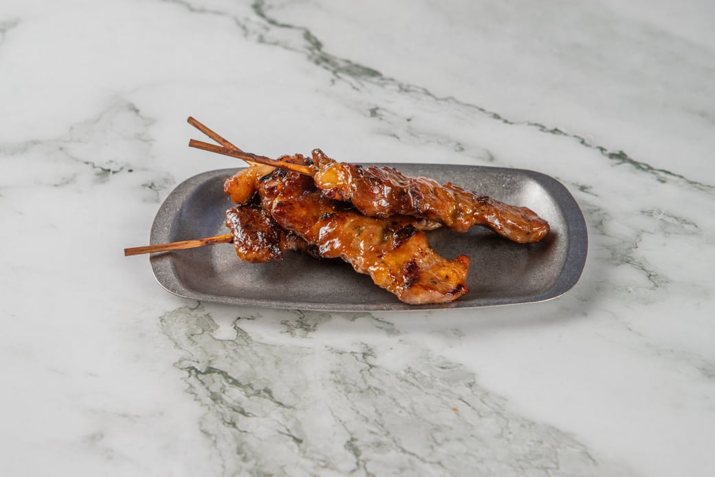 Grilled Pork Skewers (3 Skewers) | หมูปิ้ง