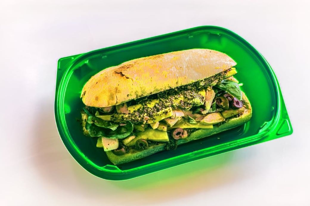 Parmesan & Pesto Chicken Sandwich