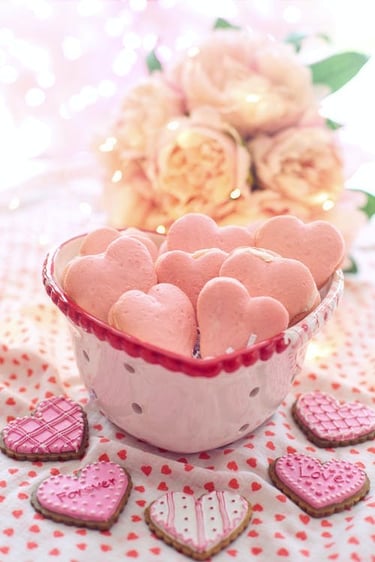 Heart Cookies , shop product