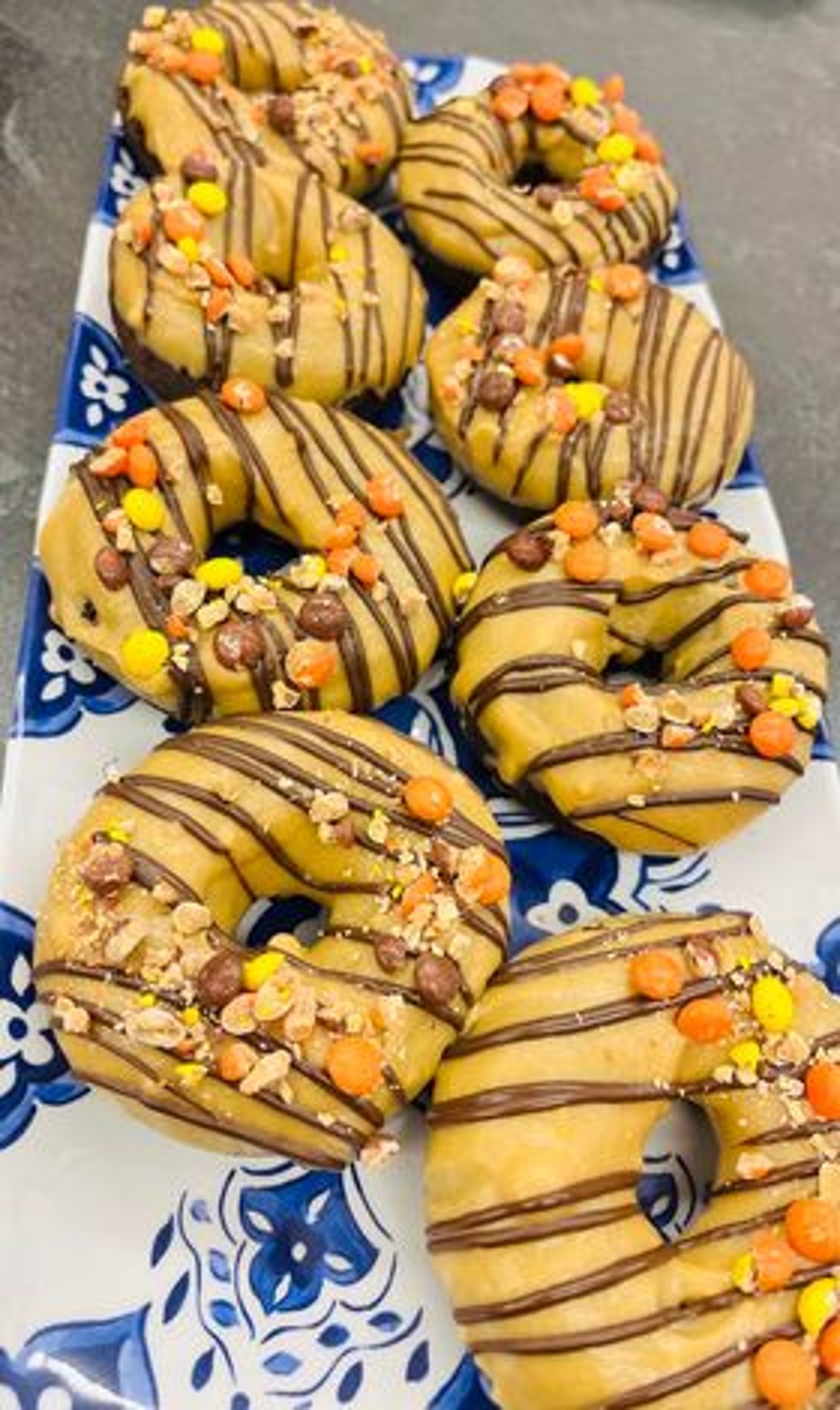 Chocolate Peanut butter Donut 