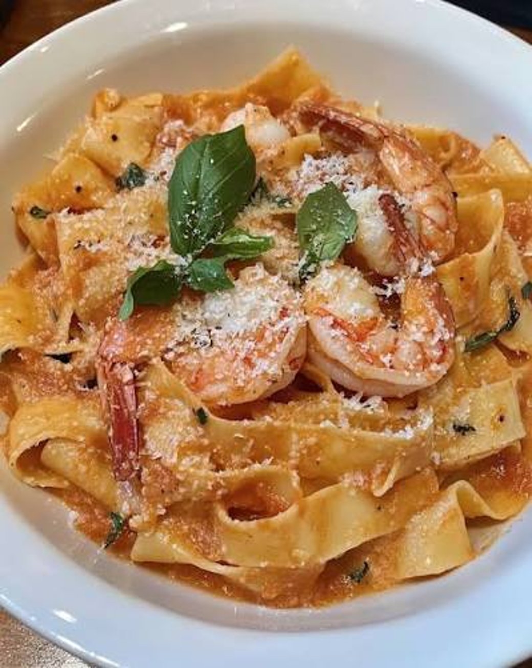 Seafood Pappardelle