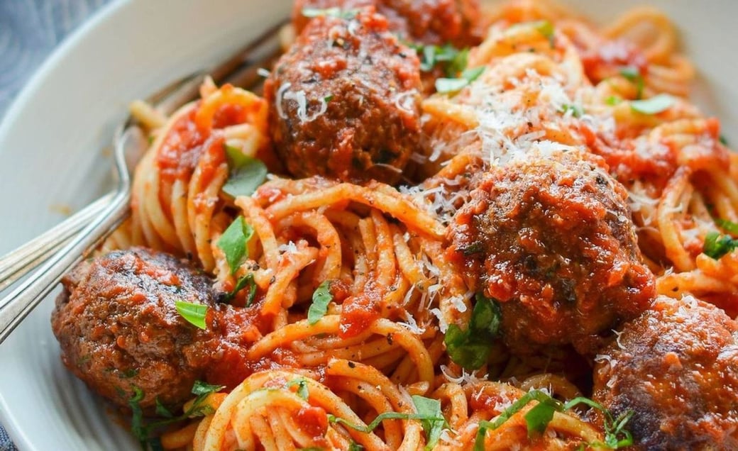 Spaghetti Meatballs