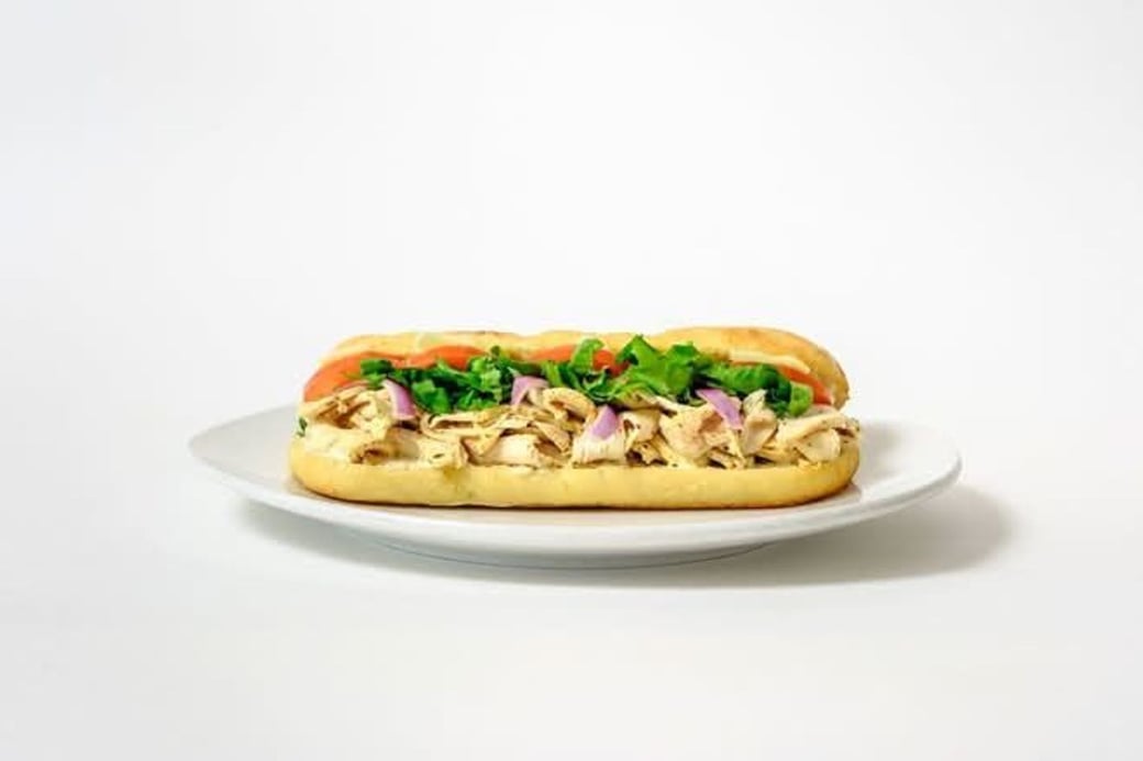 chicken caesar sando