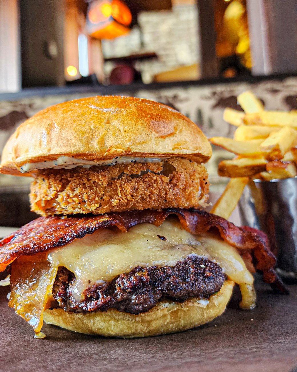 “THE SMOKEY BALM” BAY BURGER