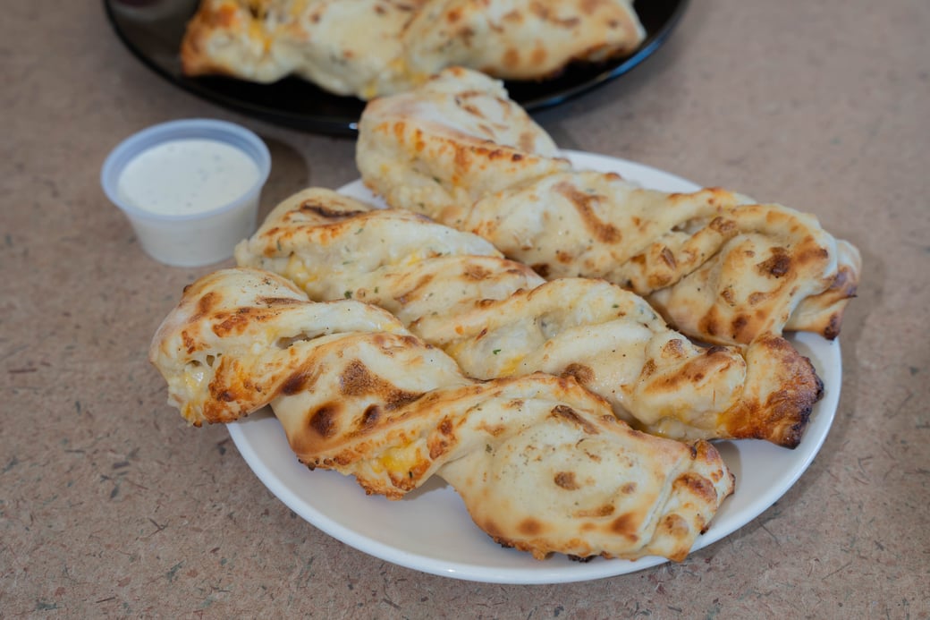 Garlic Parmesan Groovy Twists