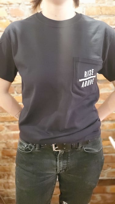 Black Pocket Logo Tee , shop product