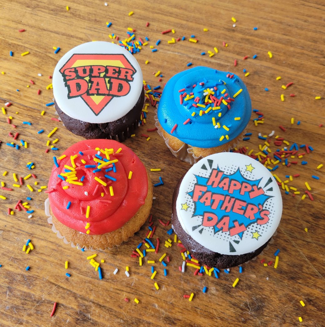 SuperDad Cupcakes