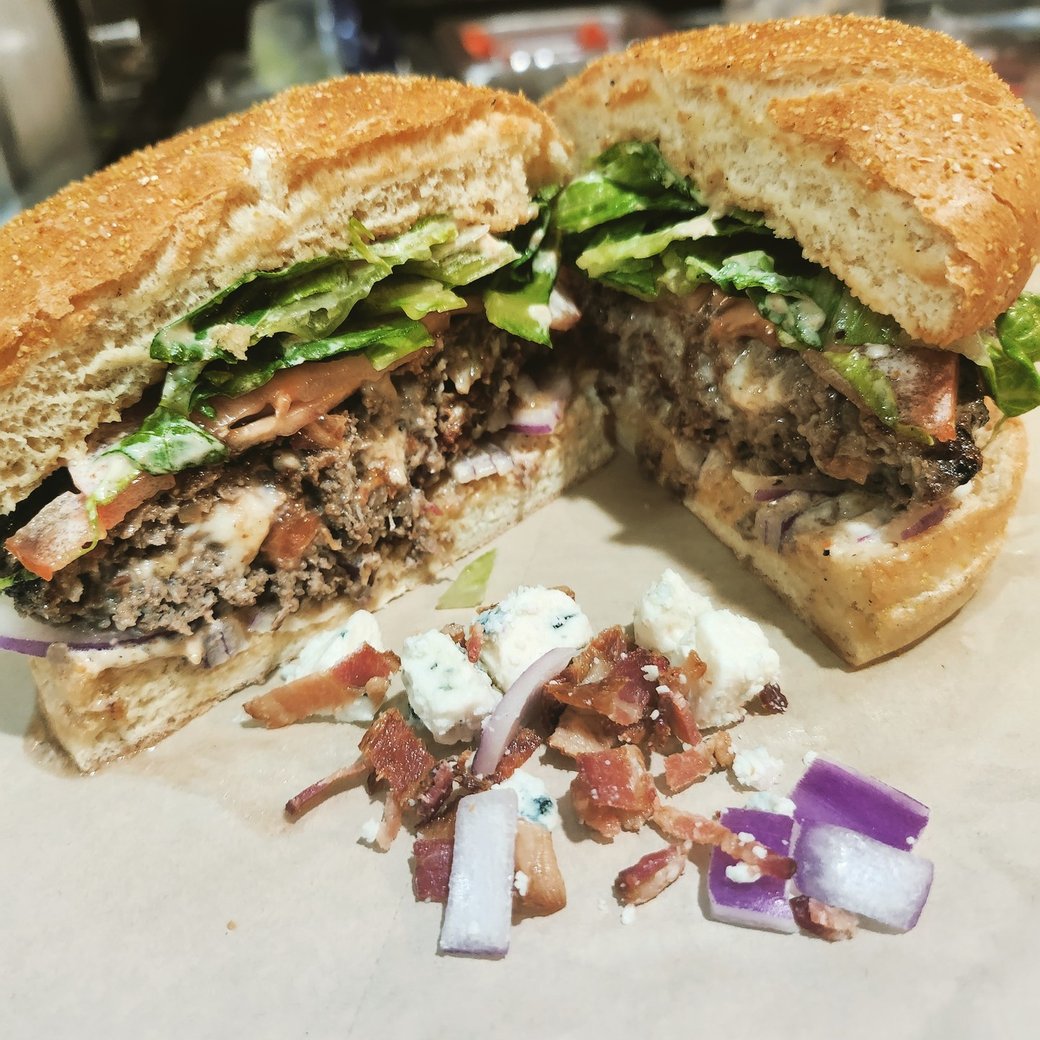 Smashville Bleu Burger