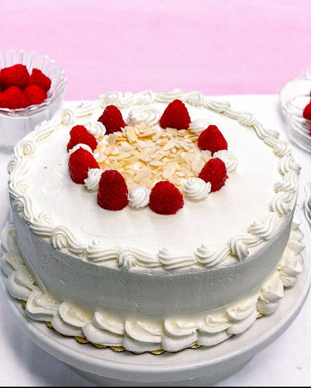 Almond Cake Whole Serves 8-12