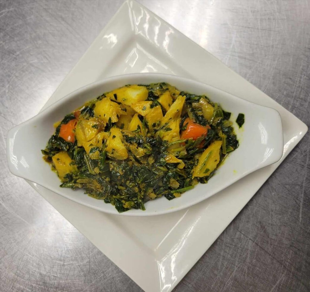 Saag Aloo