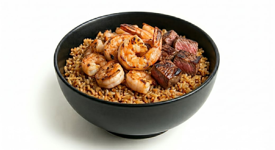 Hibachi Surf & Turf Bowl