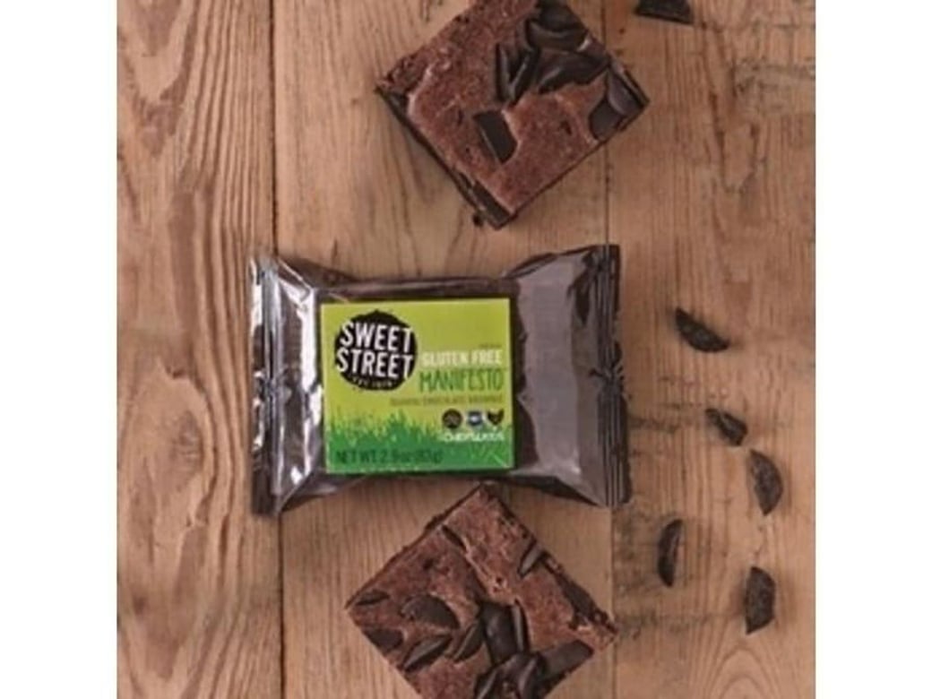 honduran chocolate brownie, manifesto® certified gluten free
