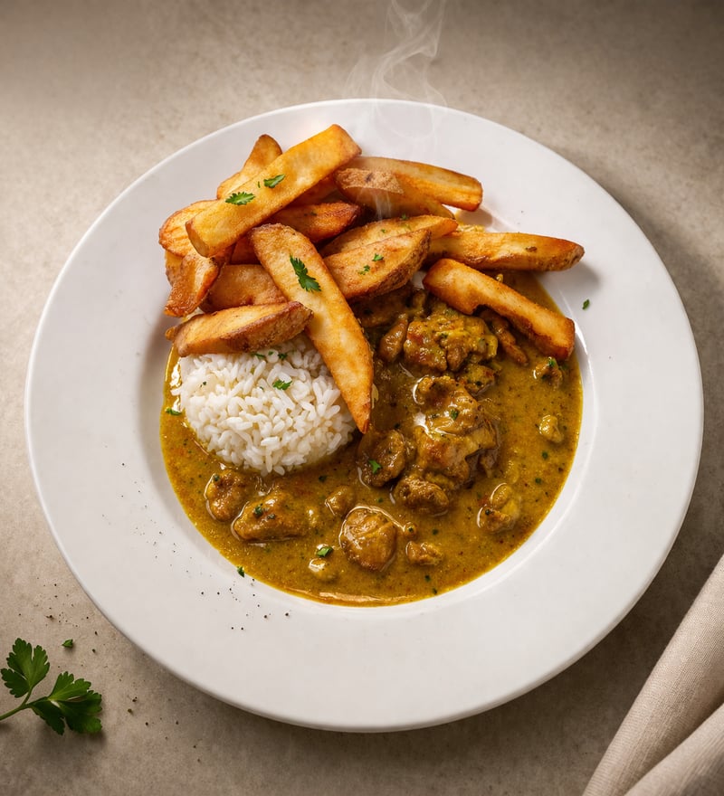 Irish Pub Chicken Curry