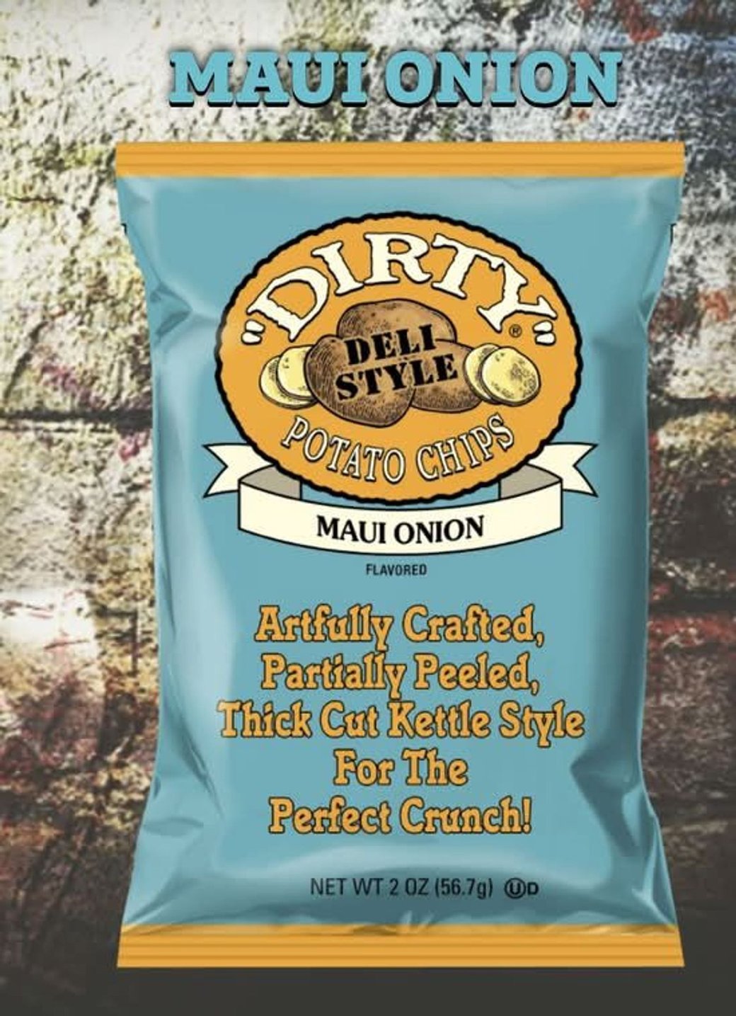 chips [maui & onion] dirty kettle brand