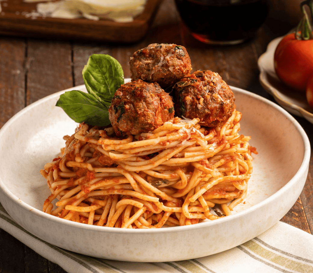 Spaghettini & Meatballs