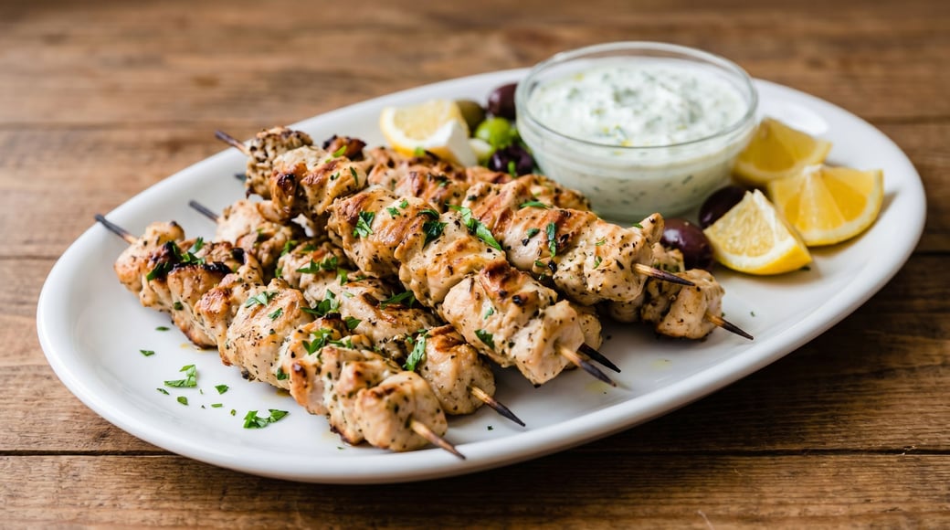 Extra Pork Souvlaki Skewer