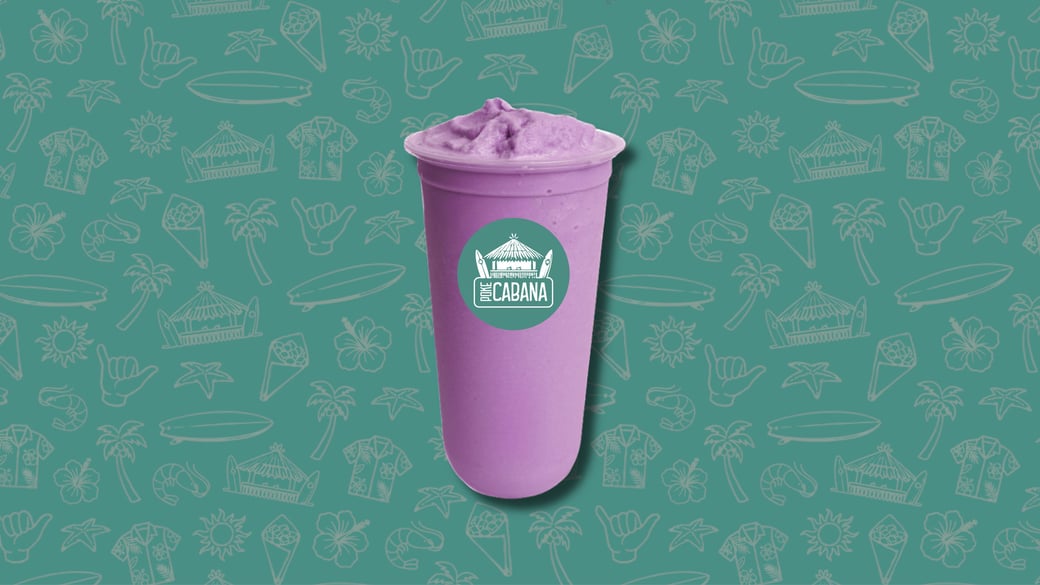 Frappé glacé au taro