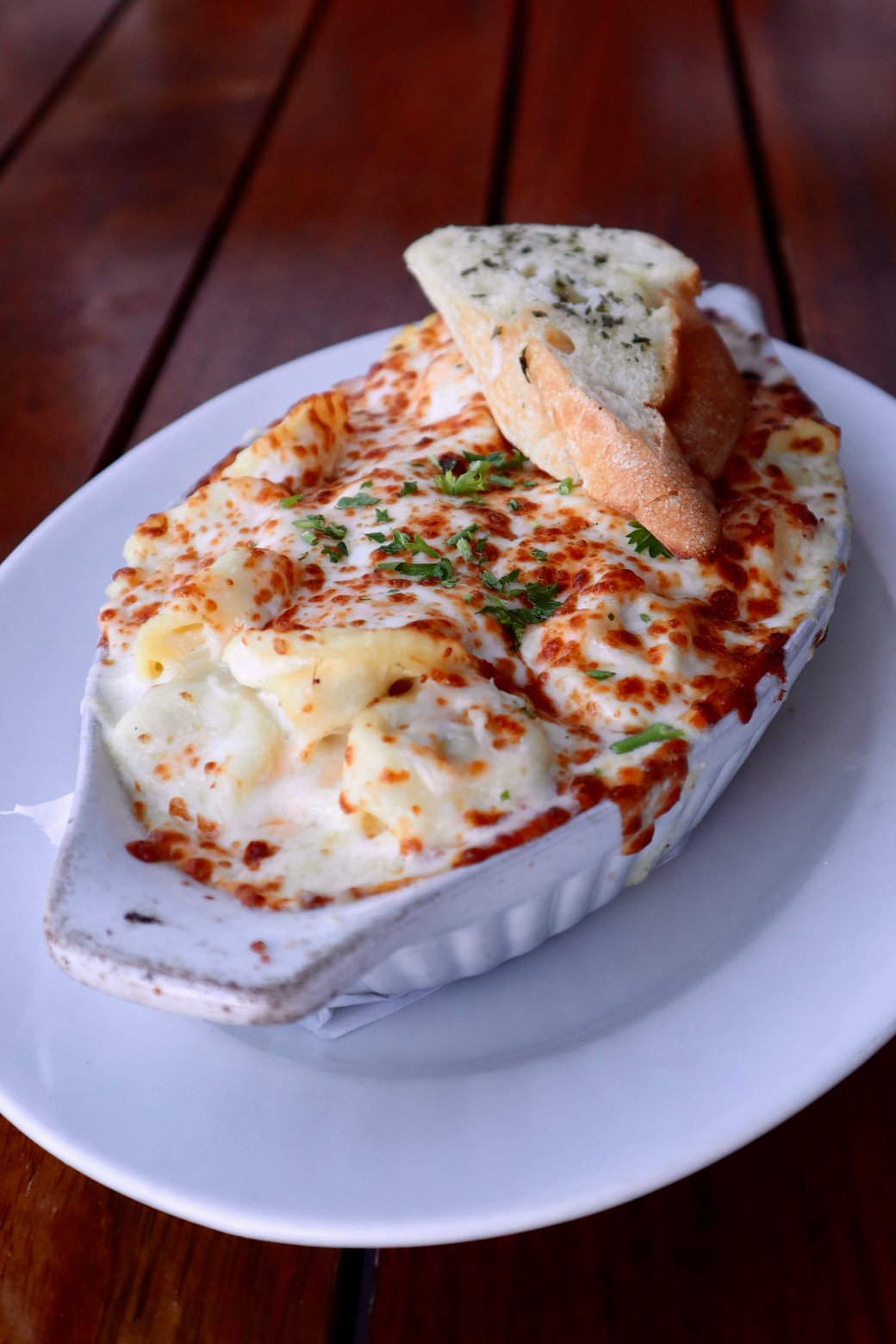 Baked Tortellini Alfredo