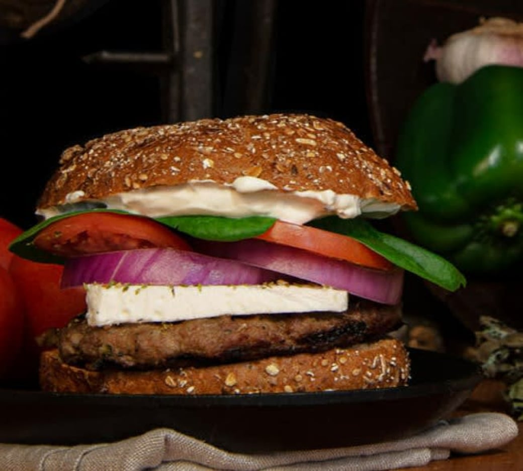 Arcadian Lamb Burger