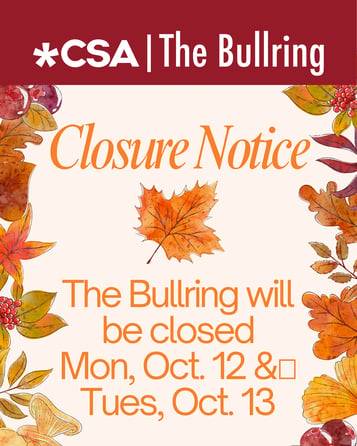 We will be CLOSED For Fall Reading Break