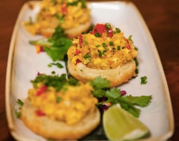 How to Make Chubby's Jamaican Kitchen's Ackee and Saltfish Bites