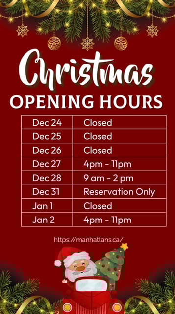 HOLIDAY HOURS
