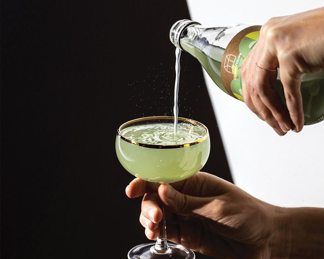 Lime Lemongrass Kombucha