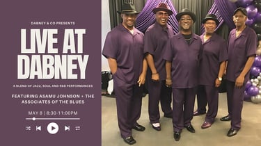 Live at Dabney with Asamu Johnson + The Associates of the Blues