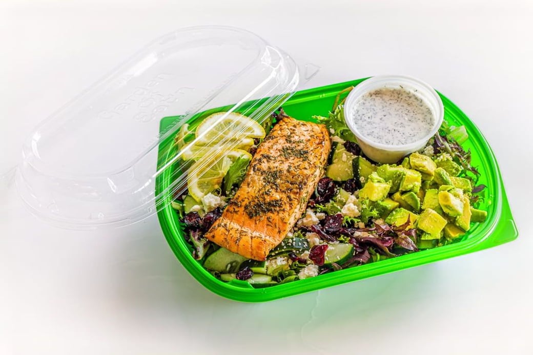 Avocado Citrus Salmon Salad