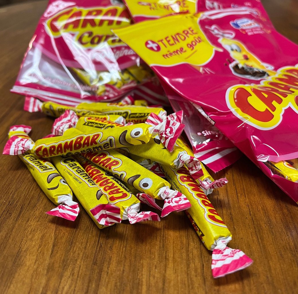 Bag of Carambar Candy