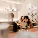 nothing like team bonding over delicious food. planning a holiday dins with the team? ask us about our large group reservation ✨