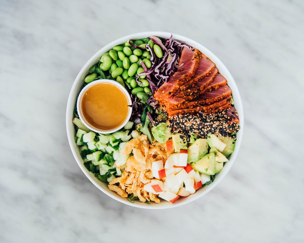 Seared Tuna Salad