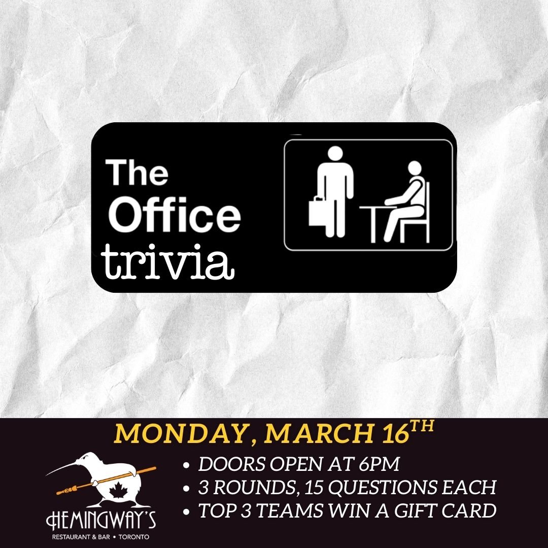 The Office Trivia (2nd Night)
