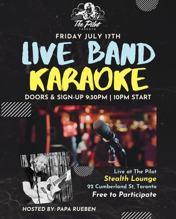 Live Band Karaoke *FREE*