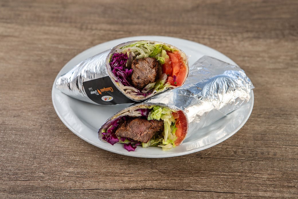Beef Shish Kebab Wrap