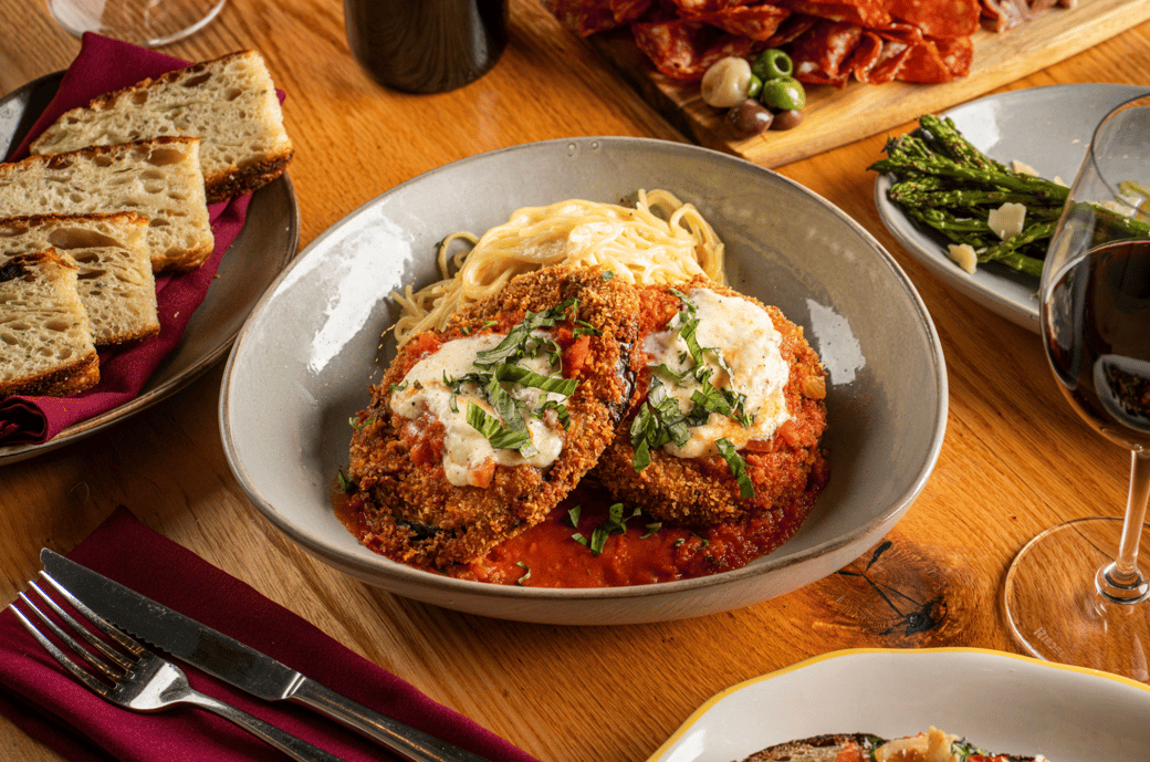 Chicken Milanese Burrata