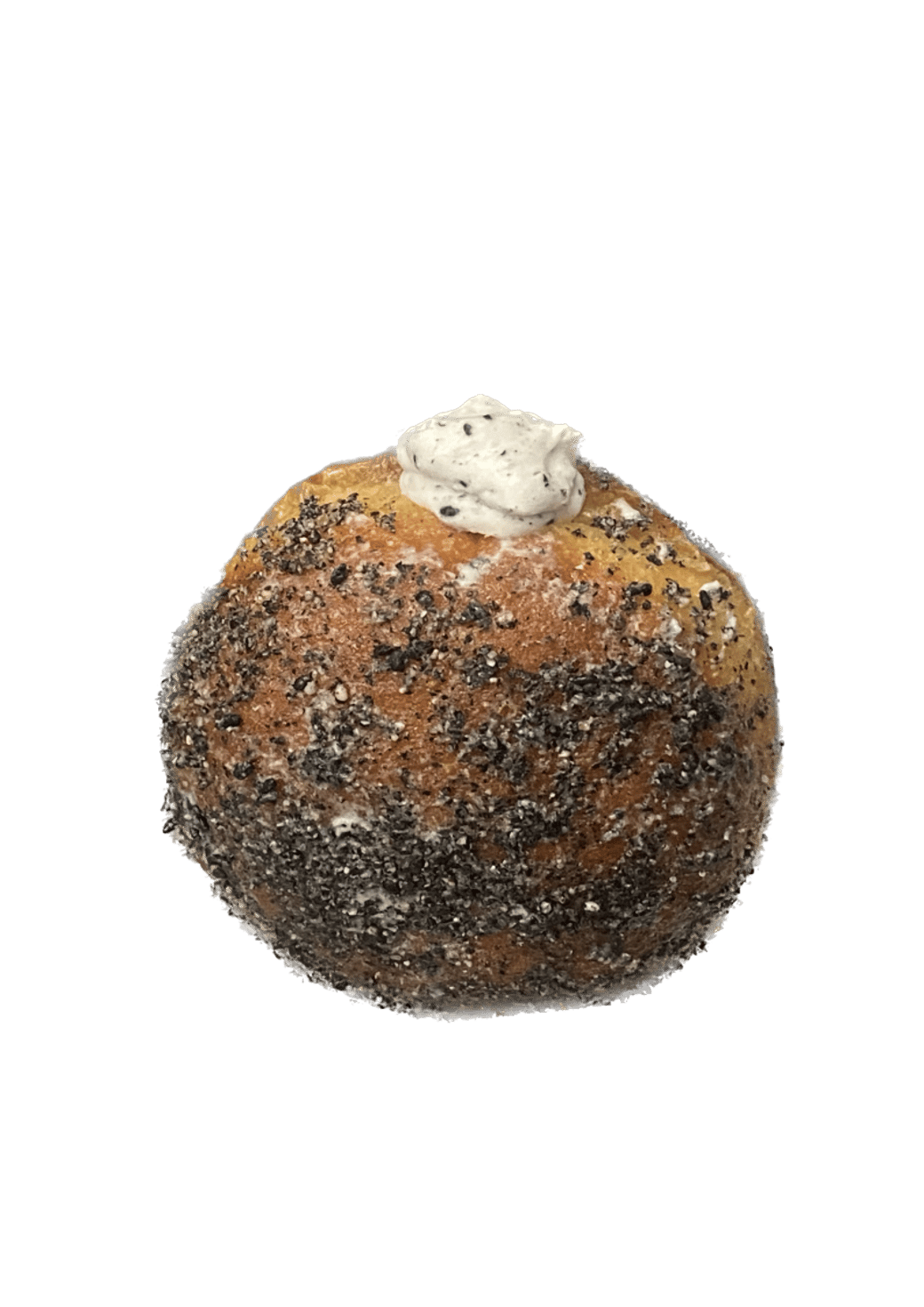 Black Sesame Cream Donut