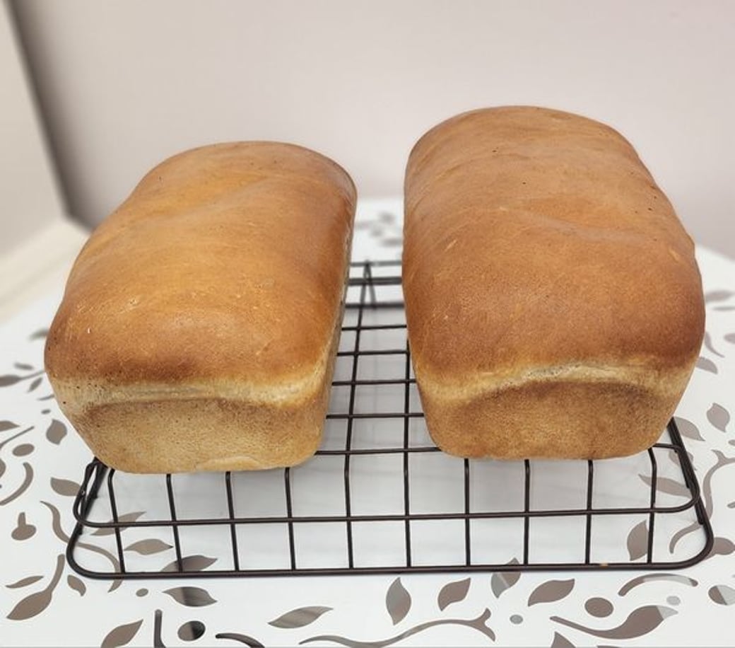 White bread loaf