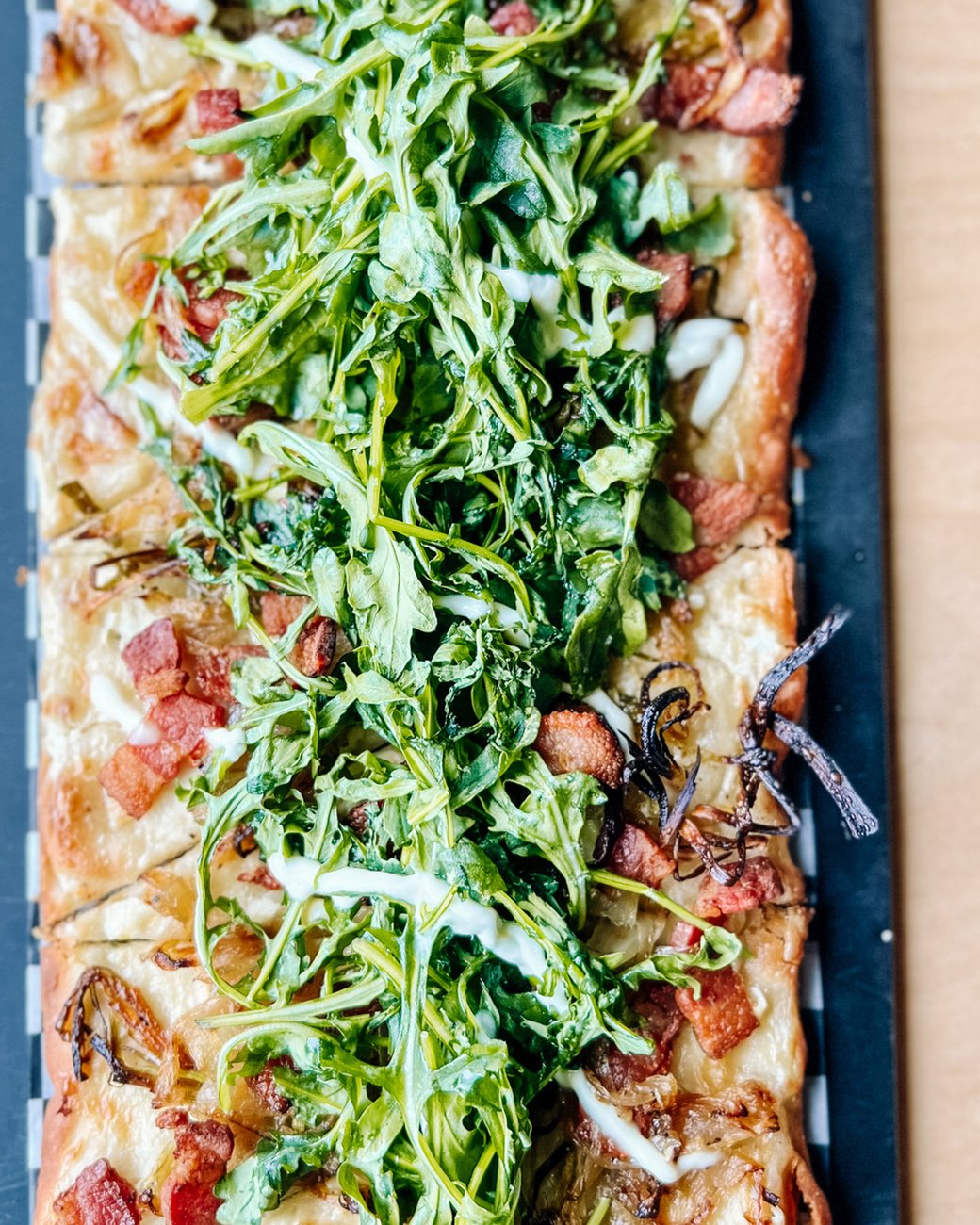 Flammekueche Flatbread