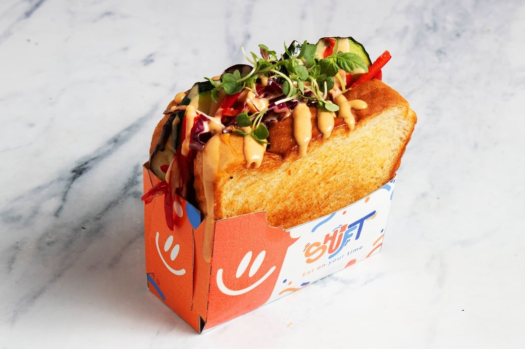 The Garden Of Eden (Grilled Veggie Sandwich)