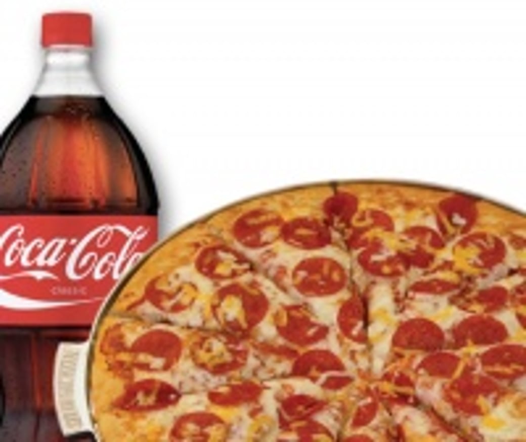 Large Master Pizza, 6 Wings, Garlic Bread, & 2-Liter Soda $44.99