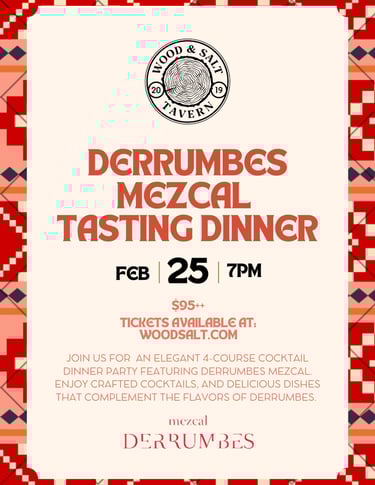 4-Course Mezcal Cocktail Dinner