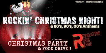 Live Music - Revolution Rock Revue ROCKIN’ CHRISTMAS NIGHT!